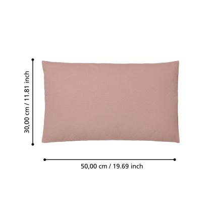 Eglo 420029 - Coussin décoratif ILES 30 x 50 cm rose