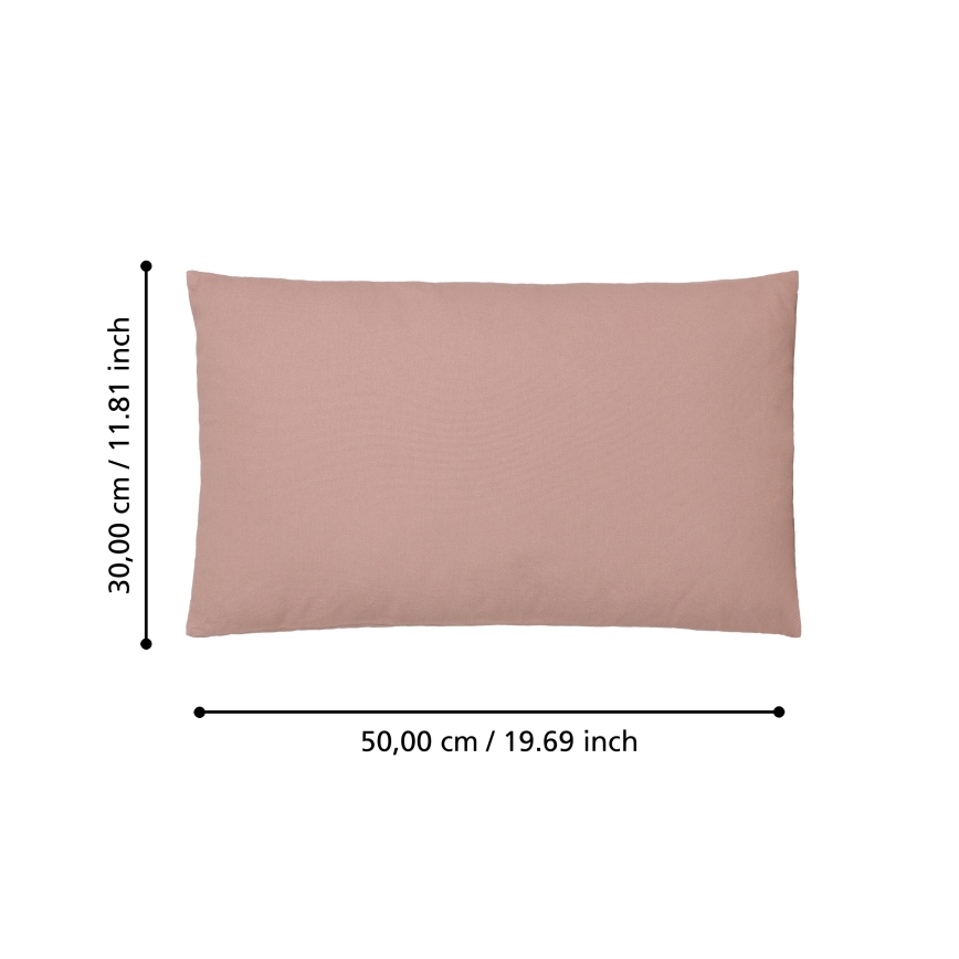 Eglo 420029 - Coussin décoratif ILES 30 x 50 cm rose