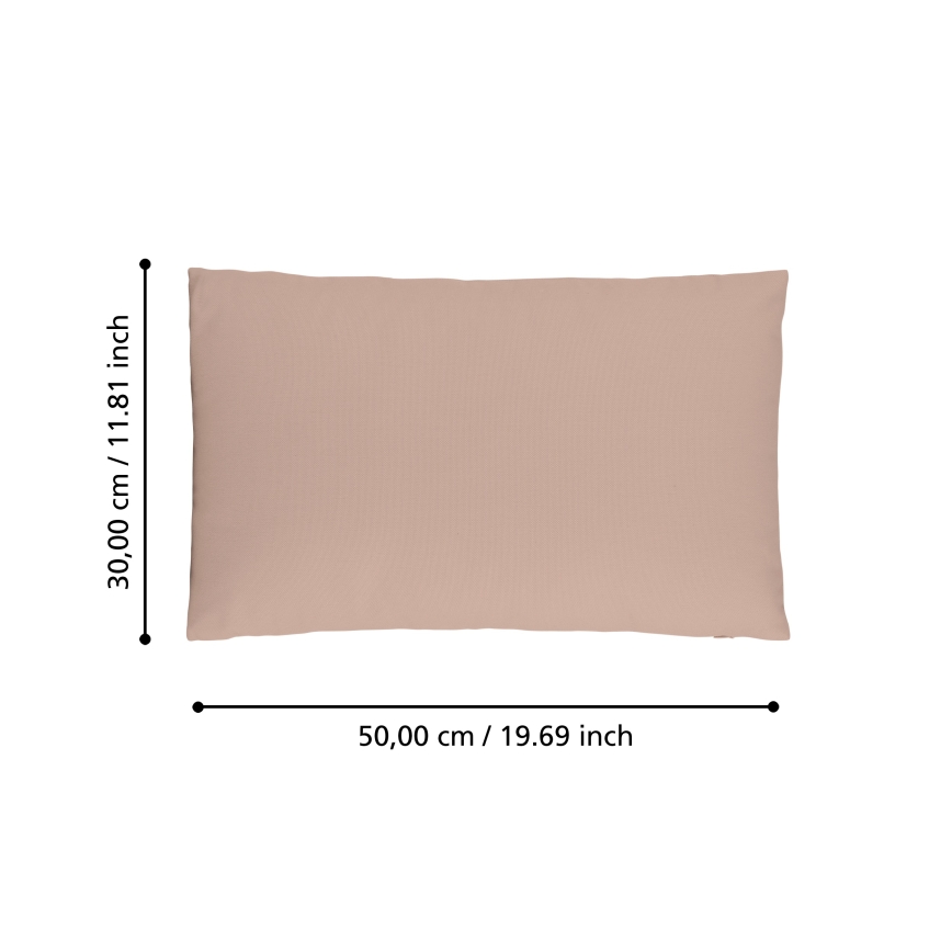 Eglo 420034 - Coussin décoratif ILES 30 x 50 cm rose