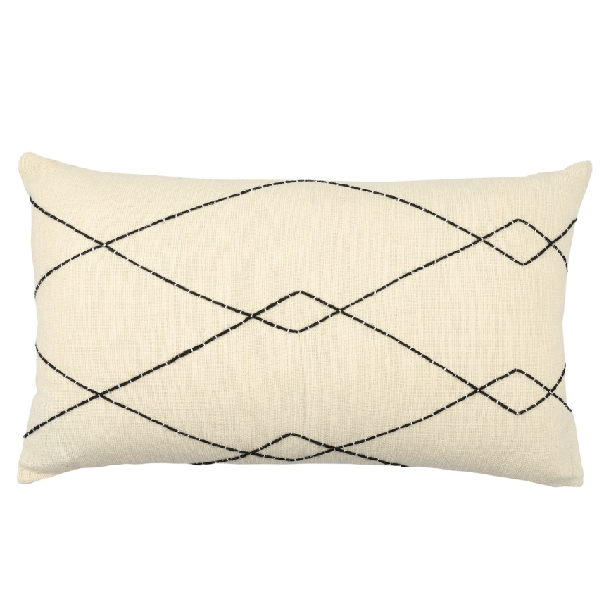Eglo 420042 - Coussin décoratif CHEVERY 35 x 60 cm beige/noir