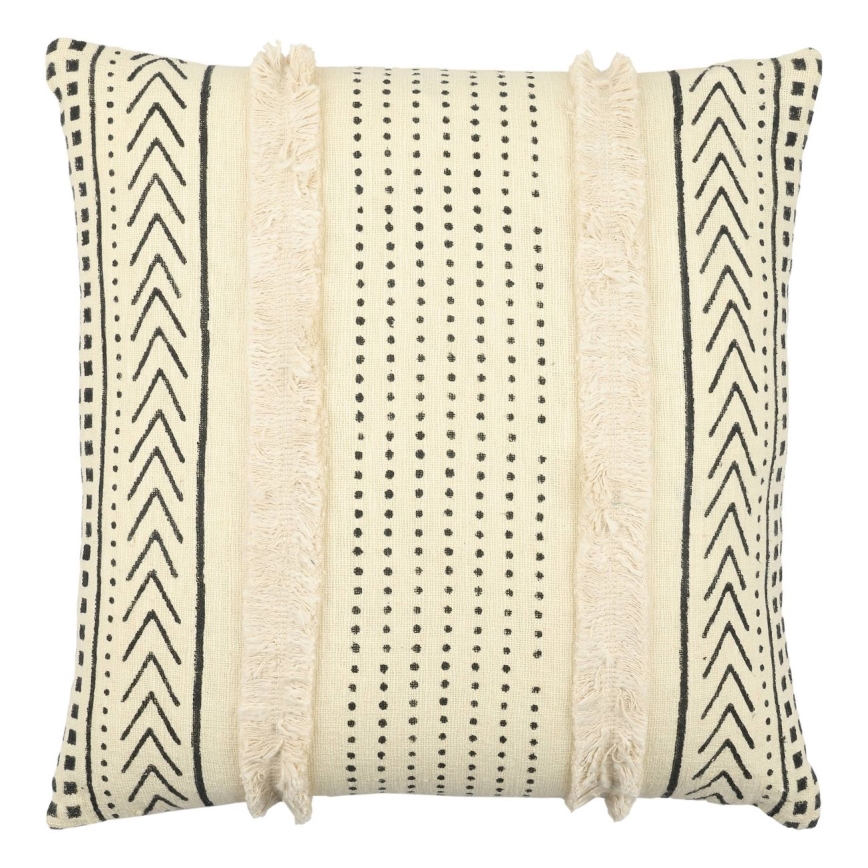 Eglo 420046 - Coussin décoratif CHEVERY 50x50 cm beige/noir