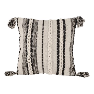 Eglo 420055 - Coussin décoratif CHEVERY 45 x 45 cm crème/noir
