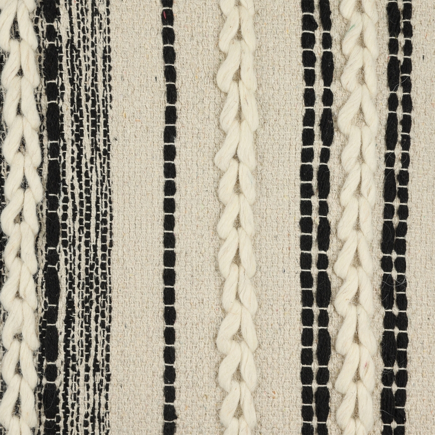 Eglo 420055 - Coussin décoratif CHEVERY 45 x 45 cm crème/noir