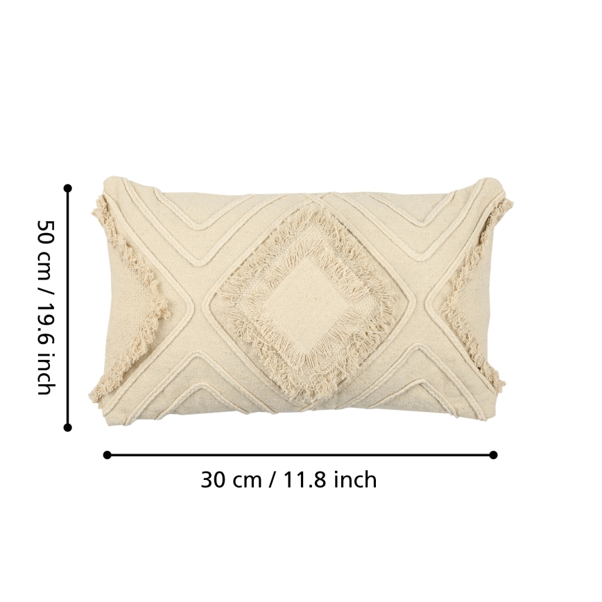 Eglo 420057 - Coussin décoratif CHEVERY 30 x 50 cm beige
