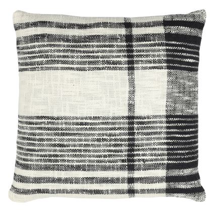 Eglo 420061 - Coussin décoratif CHEVERY 45 x 45 cm crème/noir