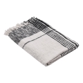 Eglo 420063 - Couvre-lit CHEVERY 170x130 cm blanc/gris
