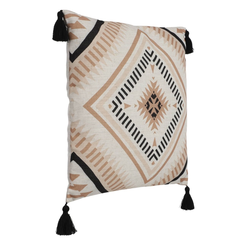 Eglo 420079 - Coussin décoratif CHEVERY 45 x 45 cm beige/noir