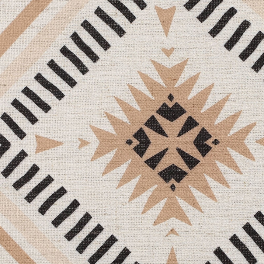 Eglo 420079 - Coussin décoratif CHEVERY 45 x 45 cm beige/noir