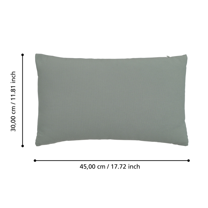 Eglo 420087 - Coussin décoratif ILES 30x45 cm vert