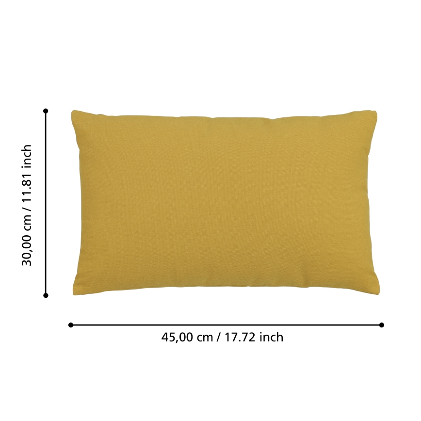 Eglo 420092 - Coussin décoratif ILES 30x45 cm jaune