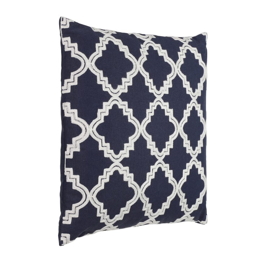 Eglo 420096 - Coussin décoratif BERHALA 45x45 cm bleu/blanc