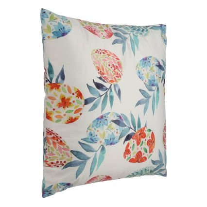 Eglo 420101 - Coussin décoratif GEBENG 45x45 cm bleu/rouge