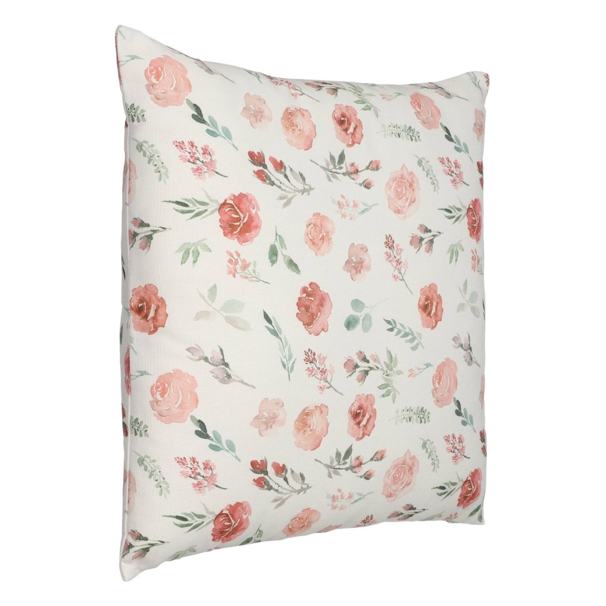 Eglo 420102 - Coussin décoratif GEBENG 45x45 cm blanc/rose