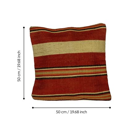 Eglo 420105 - Coussin décoratif CHEVERY 50x50 cm rouge
