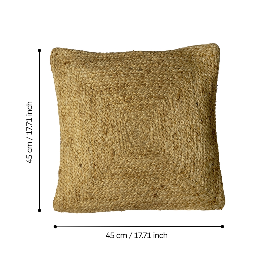 Eglo 420106 - Coussin décoratif COTABATO 45x45 cm marron