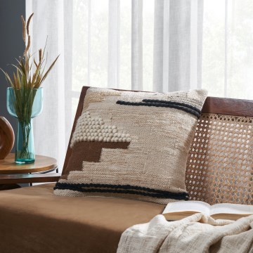 Eglo 420108 - Coussin décoratif CHEVERY 45 x 45 cm beige