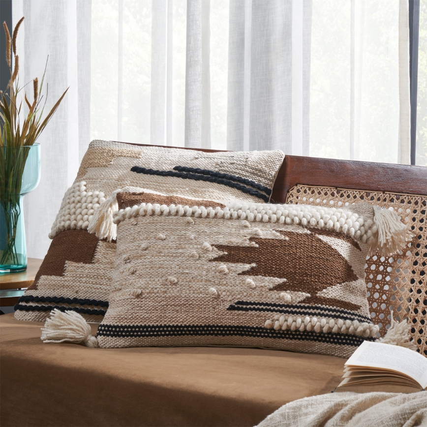 Eglo 420108 - Coussin décoratif CHEVERY 45 x 45 cm beige