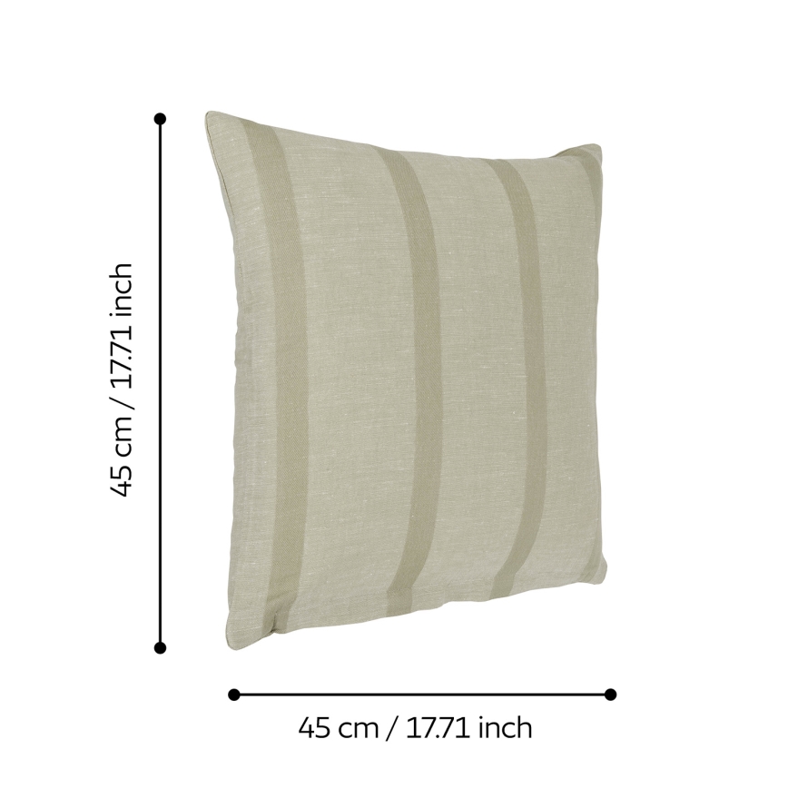 Eglo 420112 - Coussin décoratif BETAMPONA 45x45 cm beige