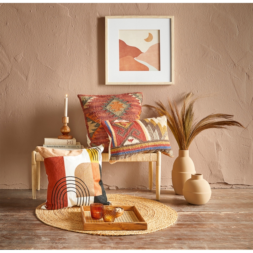 Eglo 420116 - Coussin décoratif CHEVERY 50 x 50 cm marron