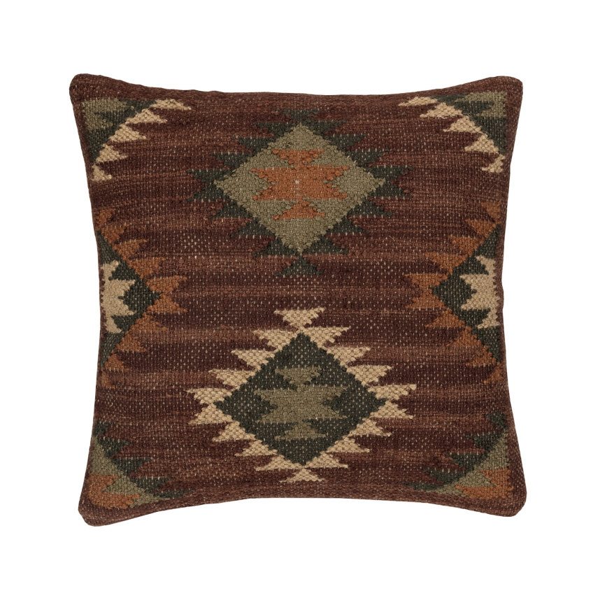 Eglo 420116 - Coussin décoratif CHEVERY 50 x 50 cm marron