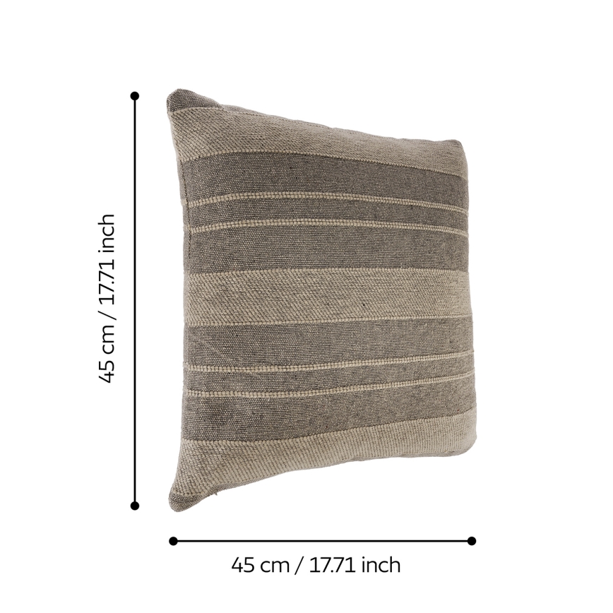 Eglo 420125 - Coussin décoratif CHEVERY 45 x 45 cm marron