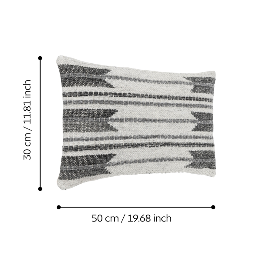 Eglo 420126 - Coussin décoratif CHEVERY 30x50 cm gris