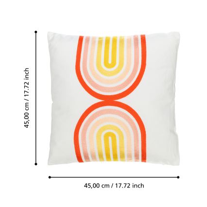 Eglo 420237 - Coussin décoratif BERHALA 45x45 cm multicolore