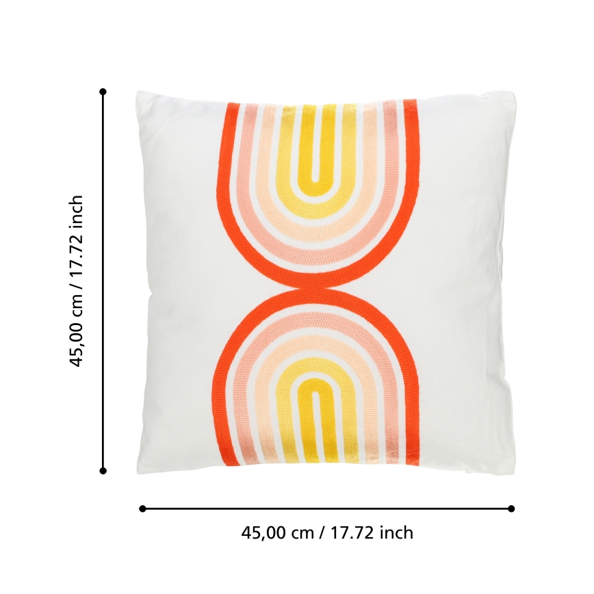 Eglo 420237 - Coussin décoratif BERHALA 45x45 cm multicolore