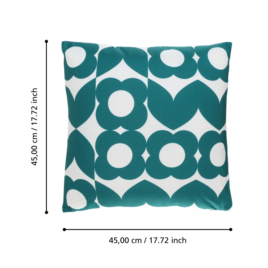 Eglo 420246 - Coussin décoratif TSUNAN 45 x 45 cm vert