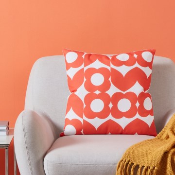 Eglo 420247 - Coussin décoratif TSUNAN 45 x 45 cm, orange