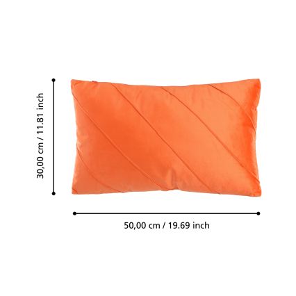 Eglo 420257 - Coussin décoratif SHOURA 30x50 cm orange