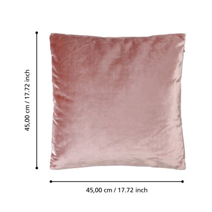 Eglo 420269 - Coussin décoratif SINGU 45 x 45 cm rose