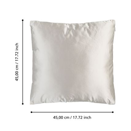 Eglo 420273 - Coussin décoratif KYONAN 45x45 cm gris