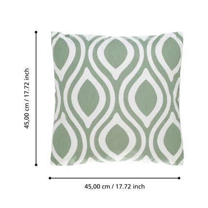 Eglo 420294 - Coussin décoratif CHEVERY 45x45 cm vert