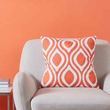 Eglo 420295 - Coussin décoratif CHEVERY 45 x 45 cm, orange