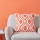 Eglo 420295 - Coussin décoratif CHEVERY 45 x 45 cm, orange