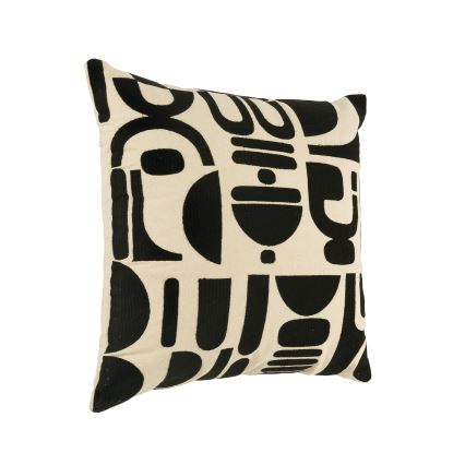 Eglo 420307 - Coussin décoratif CHEVERY 45x45 cm crème/noir