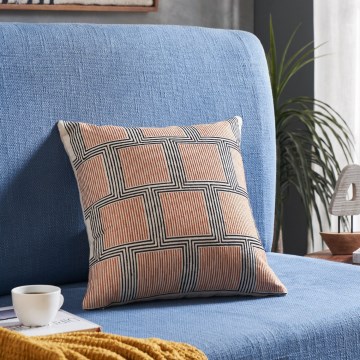 Eglo 420308 - Coussin décoratif CHEVERY 45 x 45 cm marron