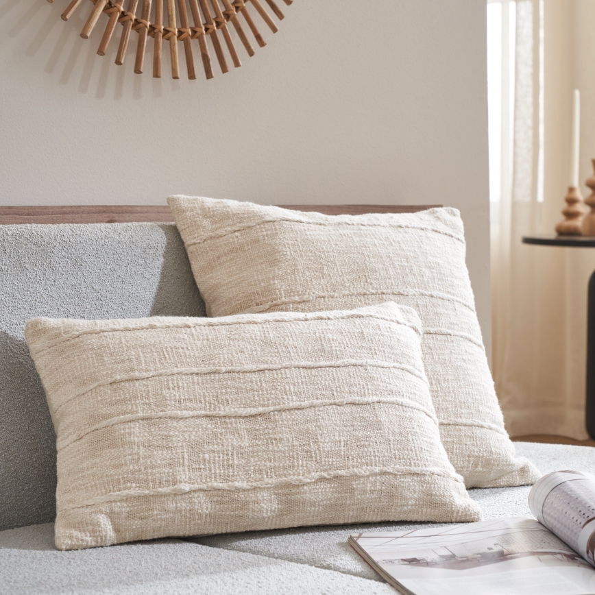 Eglo 420335 - Coussin décoratif SHILABO 45 x 45 cm beige