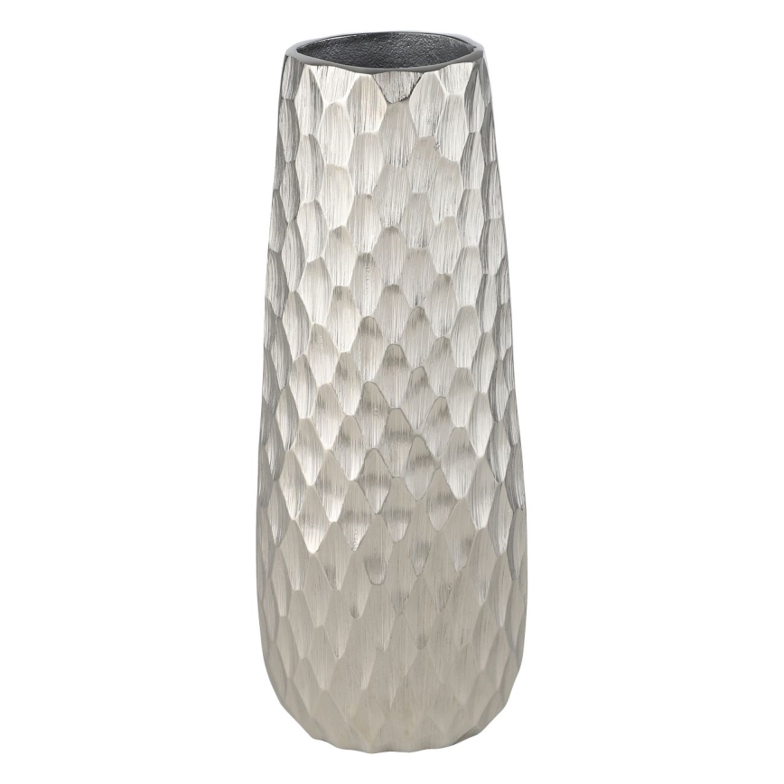 Eglo - Vase en métal 31x12 cm argent