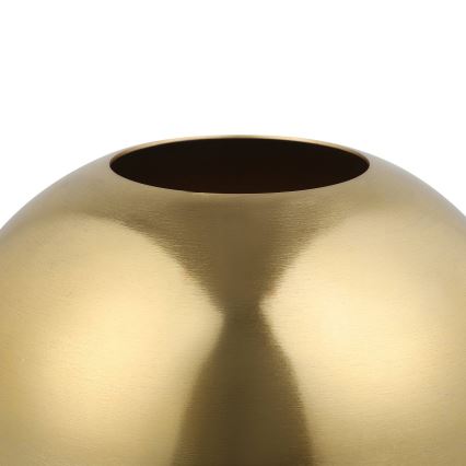 Eglo - Vase en métal 22,5x25 cm doré
