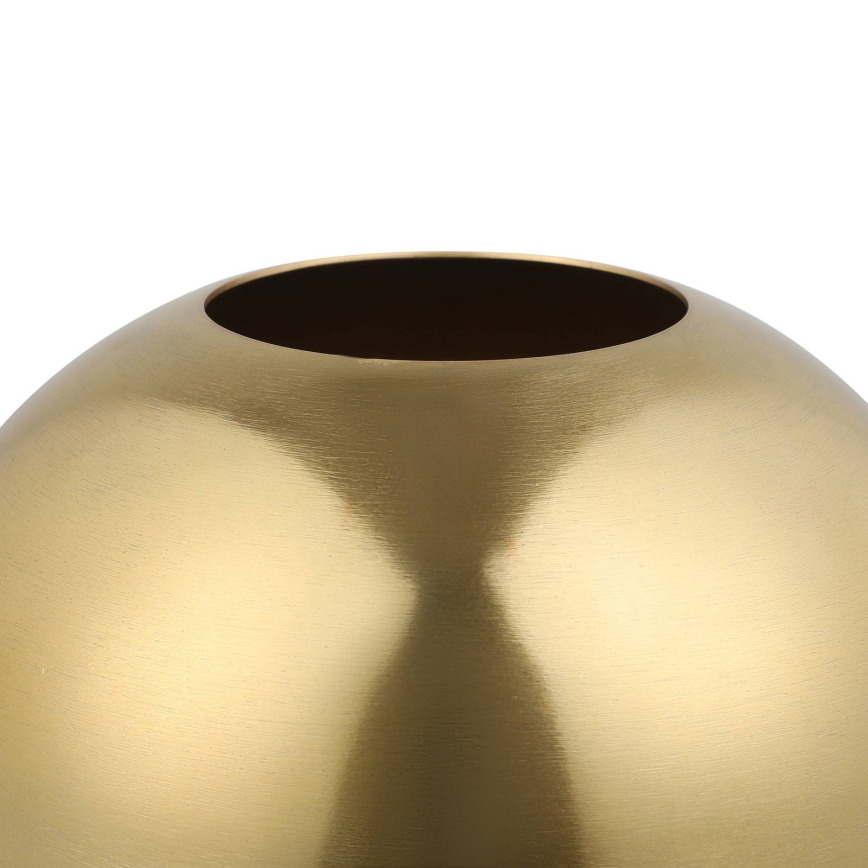 Eglo - Vase en métal 22,5x25 cm doré