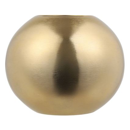 Eglo - Vase en métal 16,5x18 cm doré