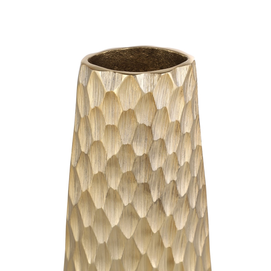 Eglo - Vase en métal 31x12 cm doré