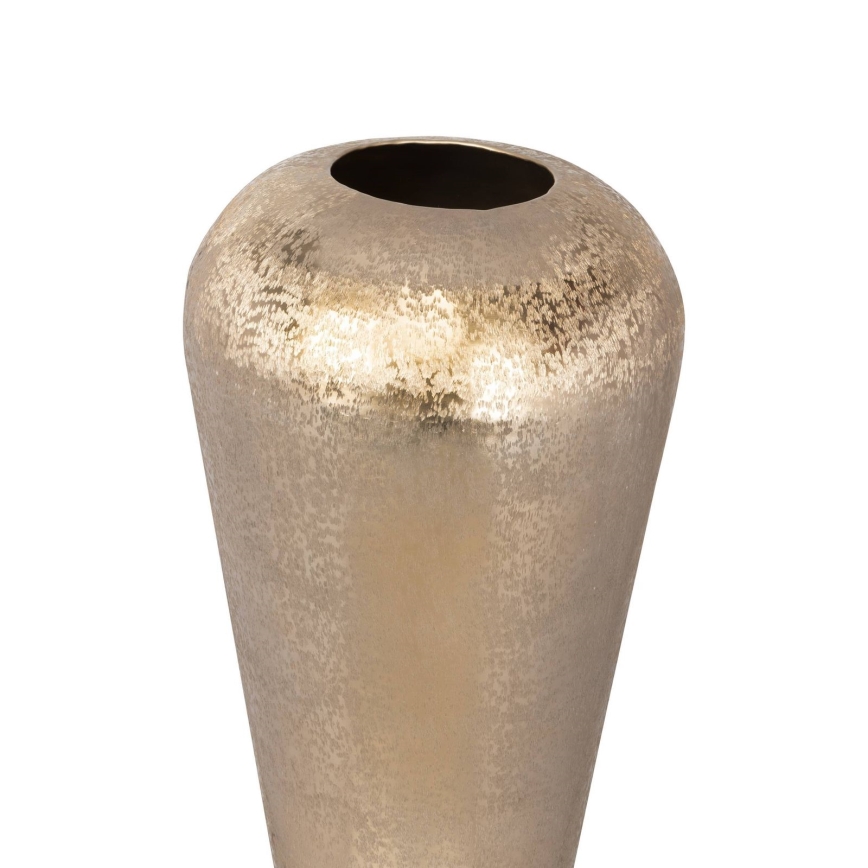Eglo - Vase en métal 86x40 cm doré