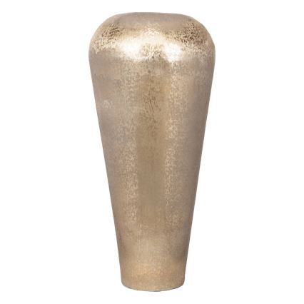 Eglo - Vase en métal 86x40 cm doré