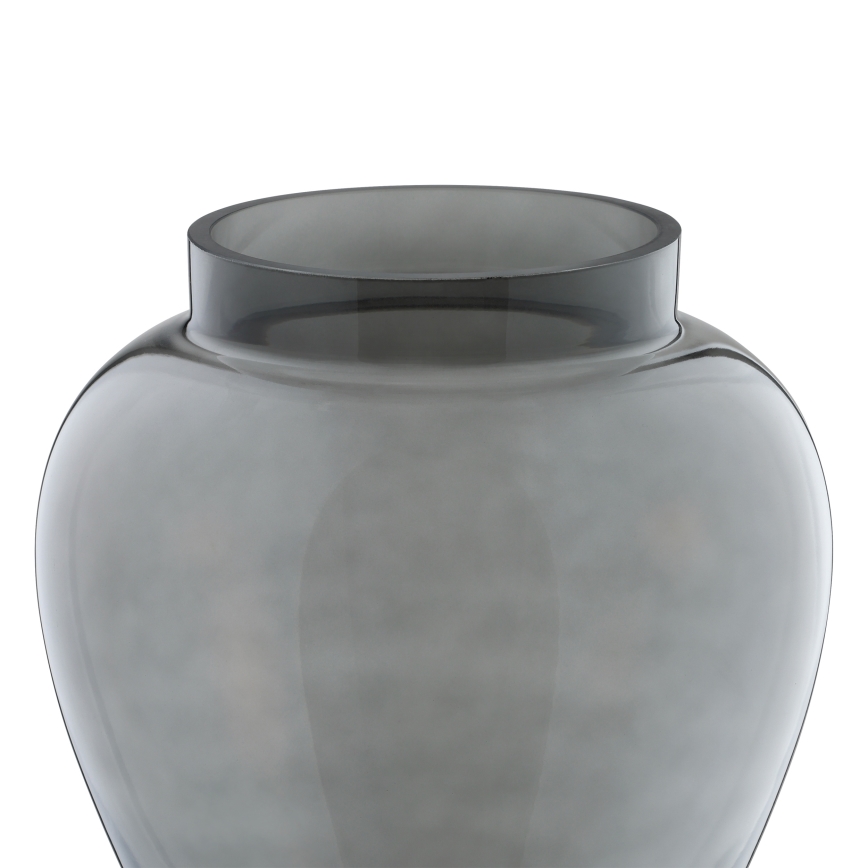 Eglo 421211 - Vase en verre ASINDRO 23,5 x 22 cm noir/fumé