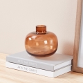 Eglo 421213 - Vase en verre SIRANANA 11,8x13 cm marron/fumé