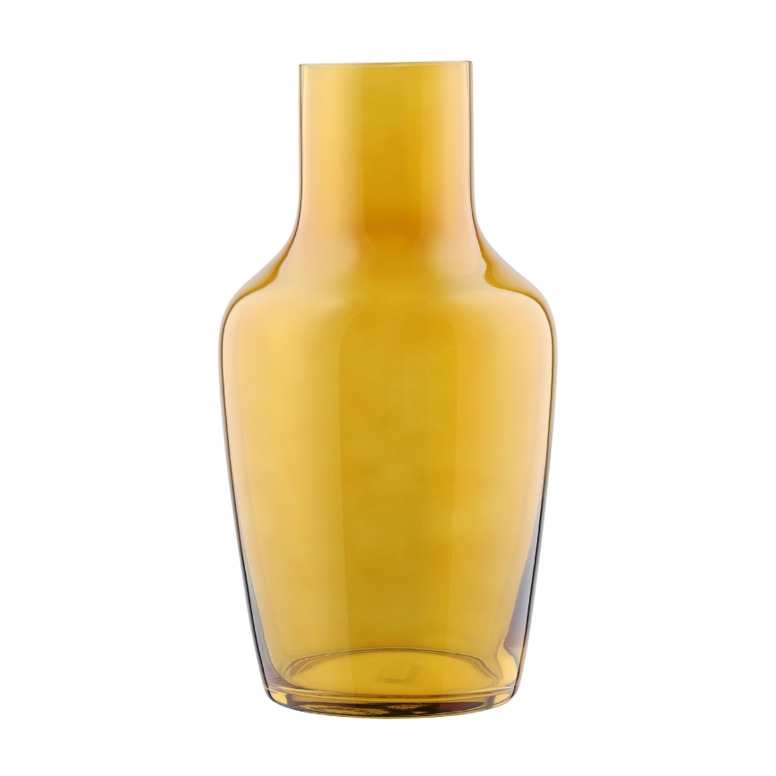 Eglo 421223 - Vase en verre SIRANANA 25x13,3 cm jaune/fumé