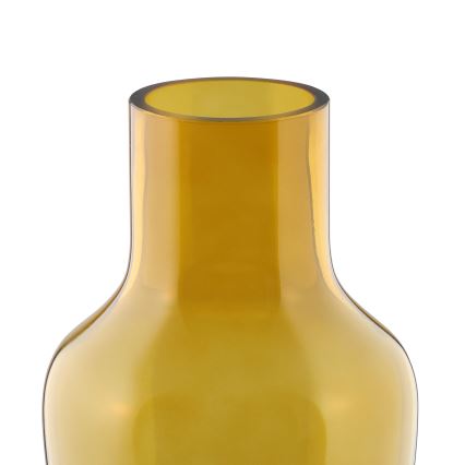 Eglo 421223 - Vase en verre SIRANANA 25x13,3 cm jaune/fumé